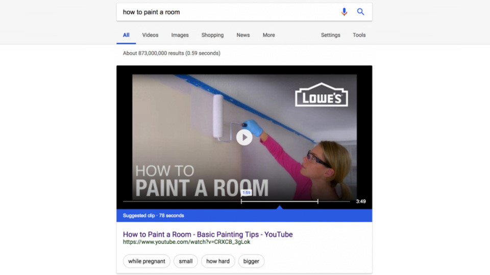 Video Featured Snippets